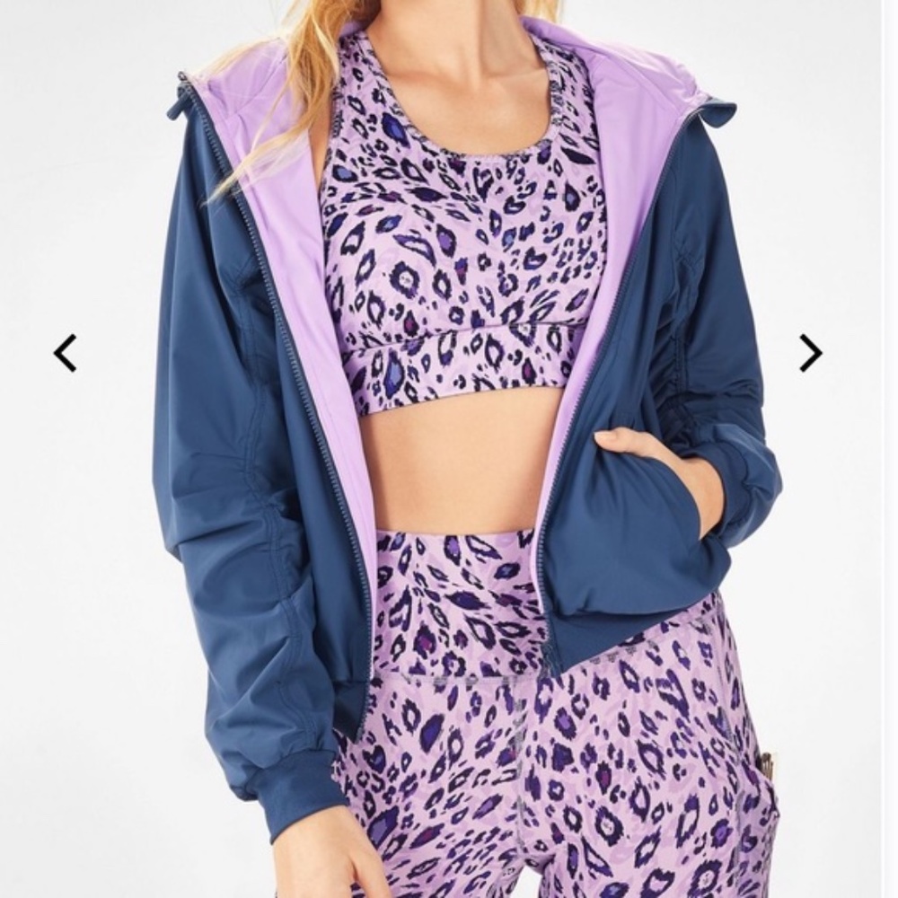 Fabletics Reversible Jacket, Size L - image 1